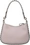 Valentino Garavani Kleine Rockstud Hobo Tas Roze Dames - Thumbnail 1
