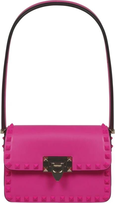 Valentino Garavani Kleine Rockstud23 Schoudertas Roze Dames