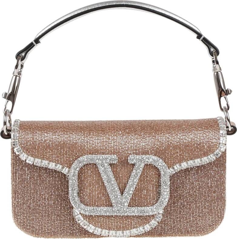 Valentino Garavani Locò Kleine Schoudertas Bruin Dames