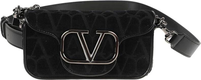 Valentino Garavani Zwarte Valentino tassen Black Heren