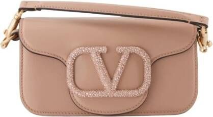 Valentino Garavani Hobo bags V Logo Small Shoulder Bag Leather in multi