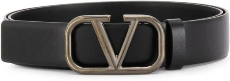 Valentino Garavani Men`s Belt Zwart Heren