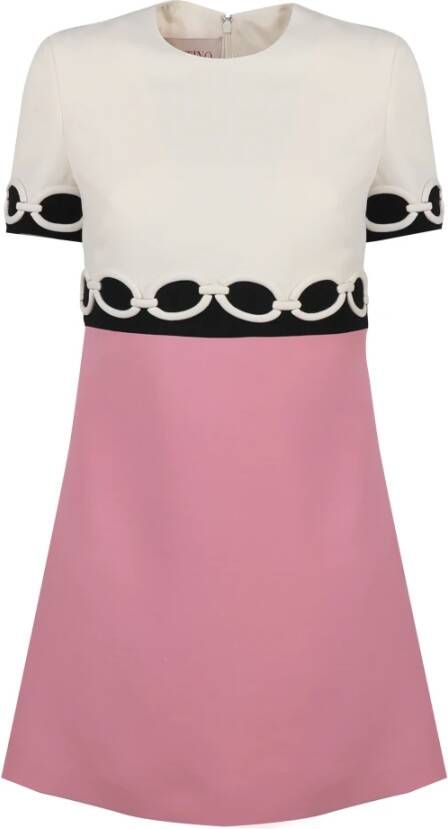 Valentino Garavani Short Dresses Roze Dames