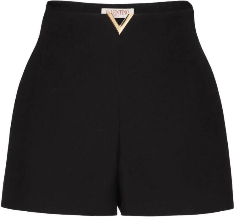 Valentino Garavani Short Shorts Zwart Dames