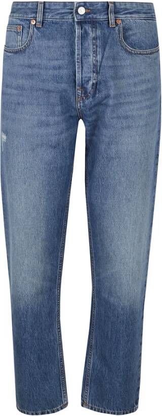 Valentino Slim-fit Jeans Blauw Heren