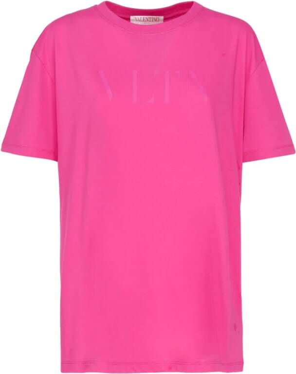 Valentino Garavani T-Shirts Roze Dames