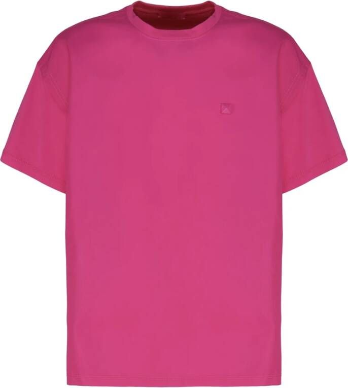 Valentino T-Shirts Roze Heren
