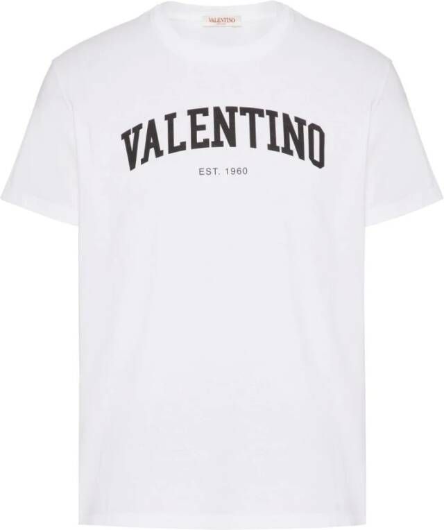 Valentino Herenkleding T-shirts Polos Wit Ss23 White Heren
