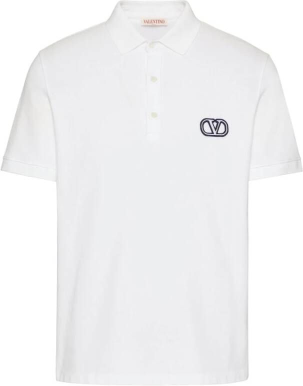 Valentino Herenkleding T-shirts Polos Wit Ss23 White Heren