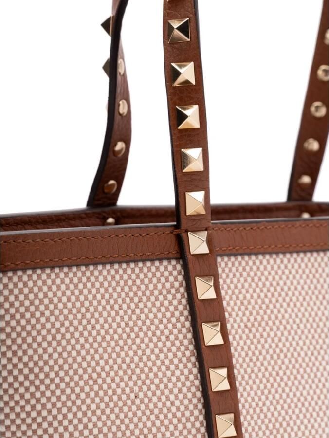 Valentino Garavani Shoppers & Totes "Rockstud" Small Shopping Bag – Beige in beige - Foto 2
