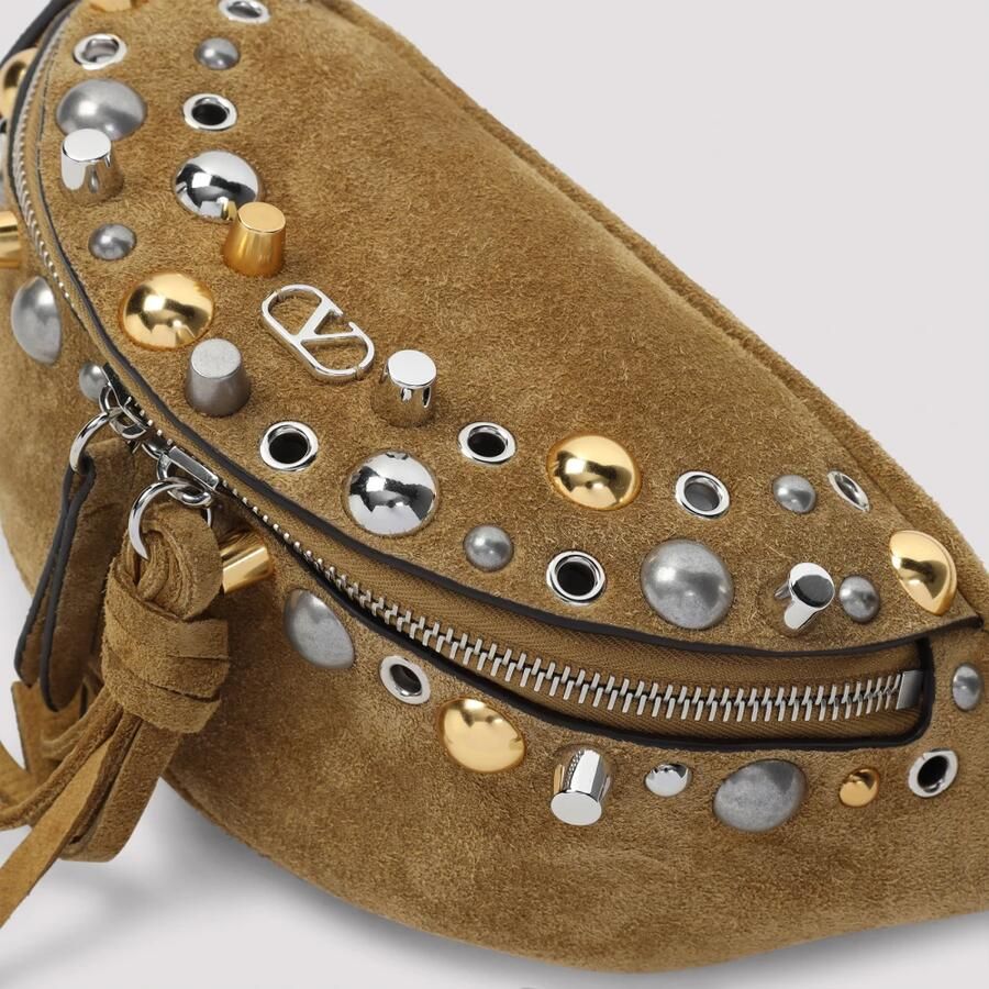 Valentino Garavani Beige Havana Waist Satchel Brown Heren - Foto 4