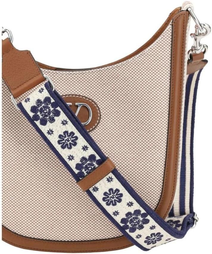 Valentino Garavani Elegante VLogo Schoudertas Metallic Plaque Multicolor Heren - Foto 4