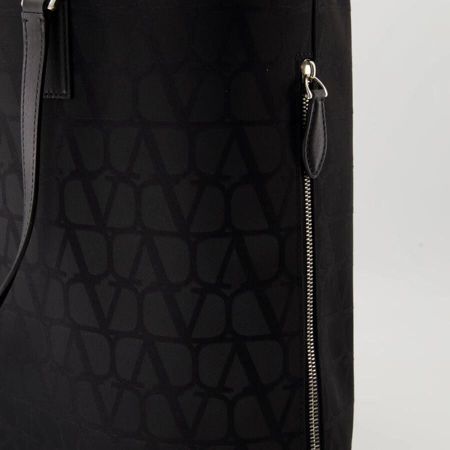 Valentino Garavani Shoppers Tiole Iconographe Tote Bag in zwart - Foto 2