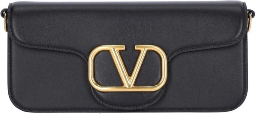 Valentino Garavani Crossbody bags Locò Shoulder Bag in zwart