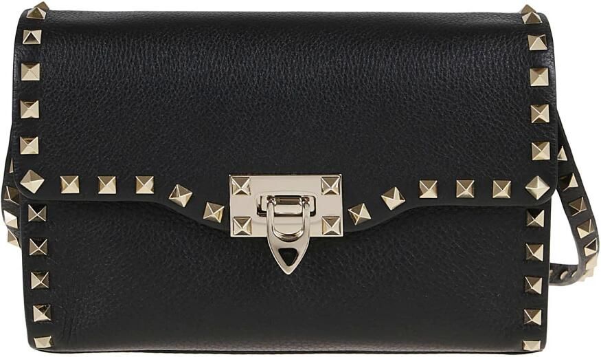 Valentino Garavani Crossbody bags Rockstud Small Shoulder Bag in zwart