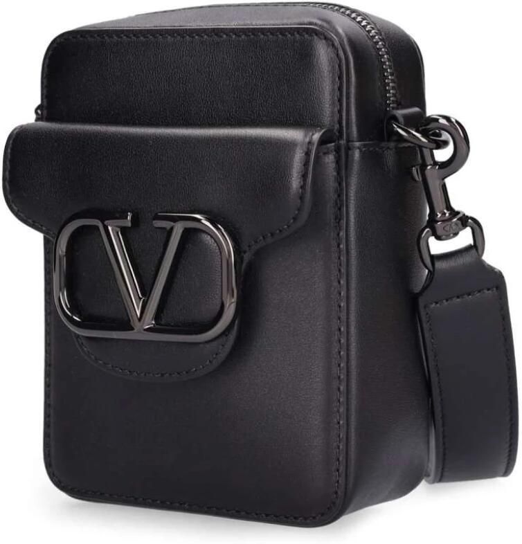 Valentino Garavani Stijlvolle Leren Schoudertas Black - Foto 2