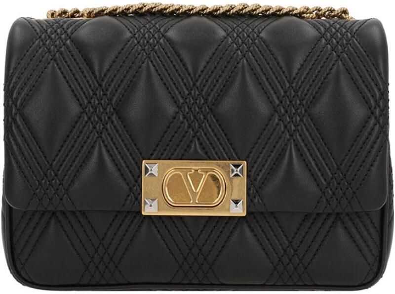 Valentino Garavani Stijlvolle Schoudertas met Unieke Stijl Black Dames - Foto 5