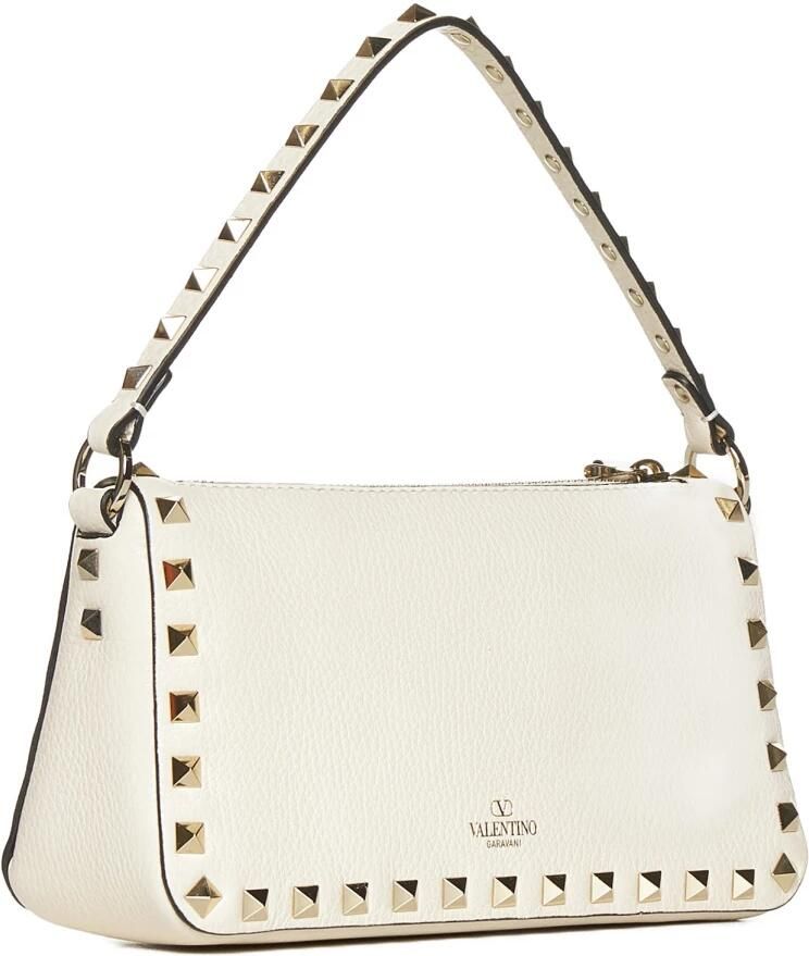 Valentino Garavani Crossbody bags Small Shoulder Bag Rockstud in crème - Foto 2