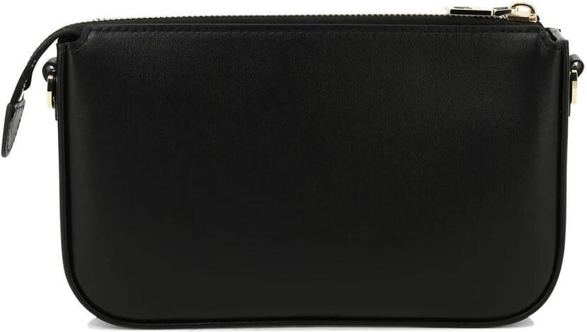 Valentino Garavani V Logo Signature Leren Schoudertas Black Dames - Foto 4