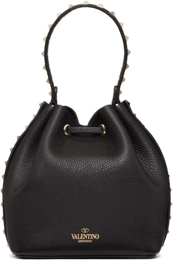 Valentino Garavani Bucket bags "Rockstud" Bucket Bag – Black in zwart - Foto 5