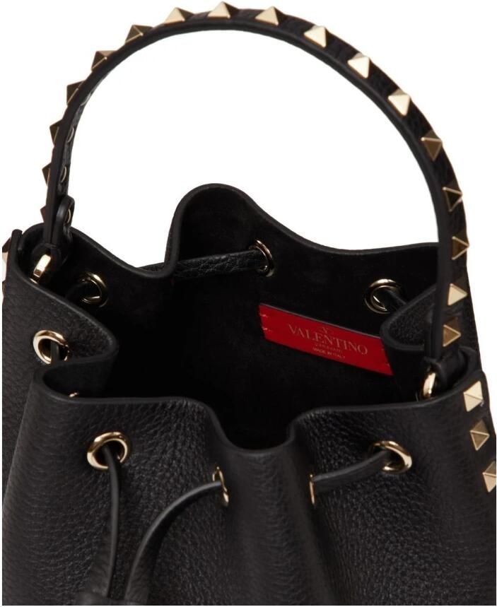 Valentino Garavani Bucket bags "Rockstud" Bucket Bag – Black in zwart - Foto 2