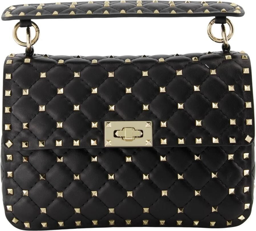 Valentino Garavani Crossbody bags Medium Shoulder Bag Rockstud Spike in zwart - Foto 3