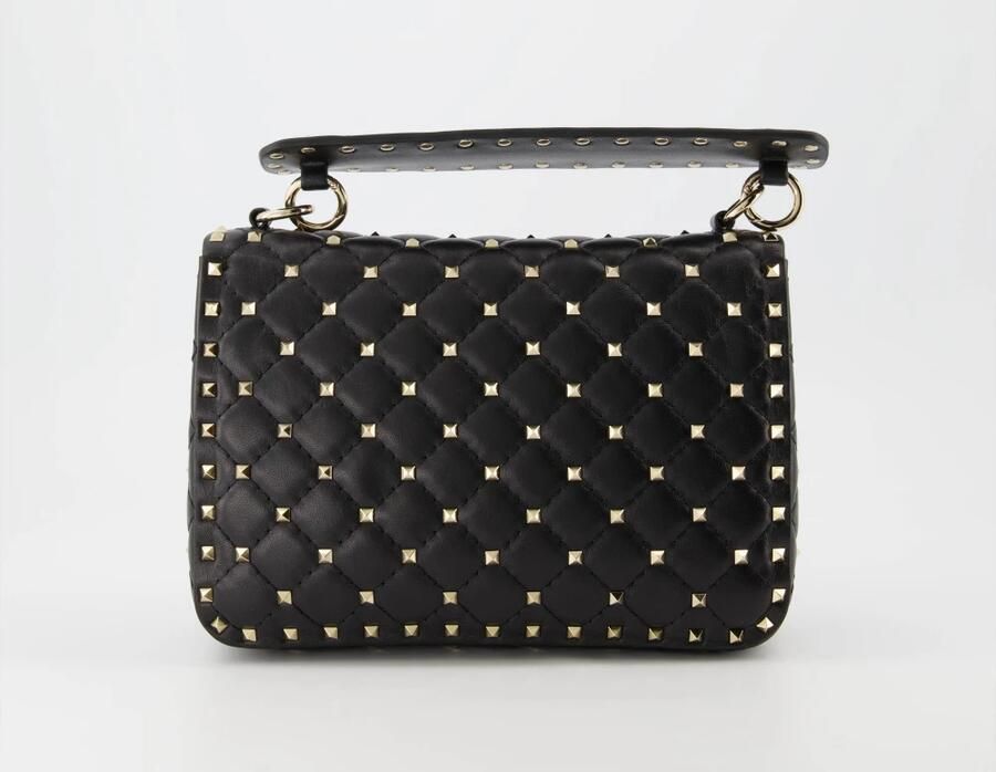 Valentino Garavani Crossbody bags Medium Shoulder Bag Rockstud Spike in zwart - Foto 8