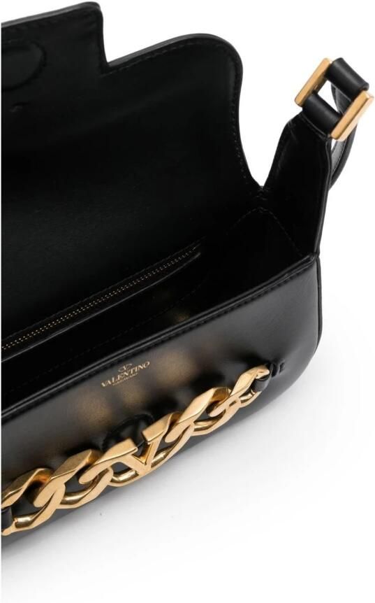 Valentino Garavani Kleine Schoudertas | Vlogo Ketting | Vit.Dauphine A.Br Morsetto Black Dames - Foto 11
