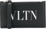 Valentino Garavani Vltn Kaarthouder Portemonnees Zwart Heren - Thumbnail 1