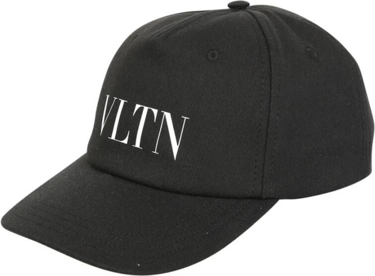 Valentino Garavani Baseballpet met VLTN-logo Black Heren