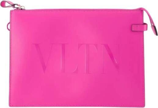 Valentino Garavani Vltn Pocket Grootte: TU Presta Color: Rose Roze Dames