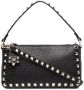 Valentino Garavani Zwarte Leren Tas met Platinum-Finish Studs Black Dames - Thumbnail 2