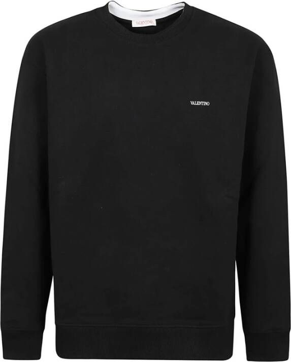 Valentino Garavani Zwarte Sweatshirt Black Heren