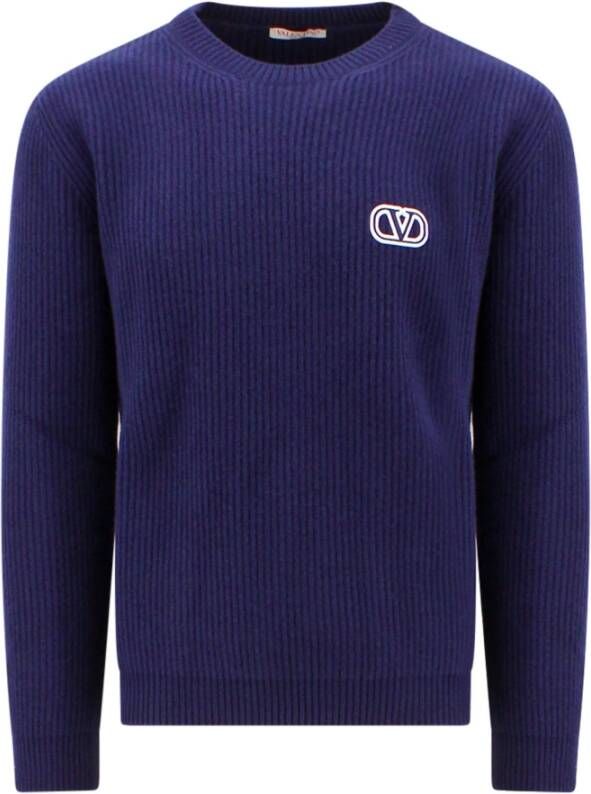 Valentino Knitwear Blauw Heren