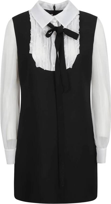 Valentino Short Dresses Black Dames