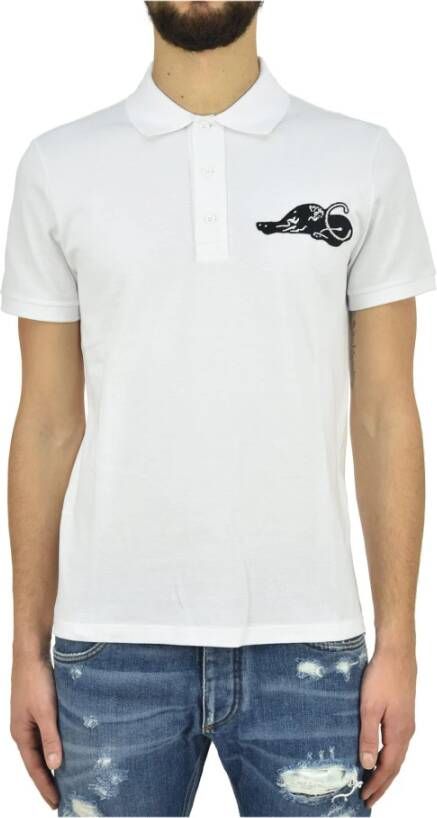 Valentino Polo Shirt Wit Heren