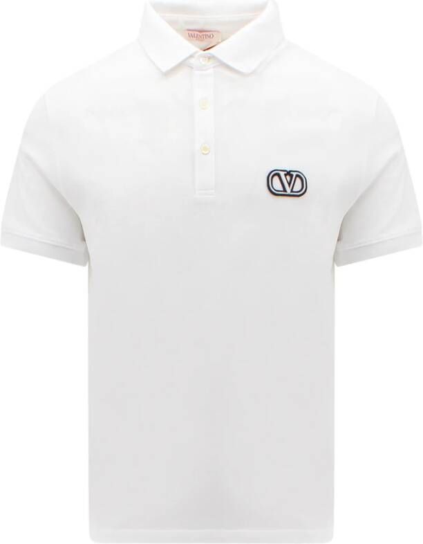 Valentino Polo Shirt Wit Heren