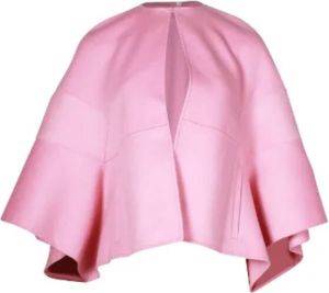Valentino Roze wollen capejas Roze Dames