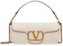 Valentino Garavani Crossbody bags V-Logo Foldover Shoulder Bag in crème - Thumbnail 1