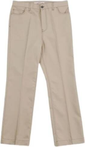 Valentino Straight fit trousers in cotton Beige Heren