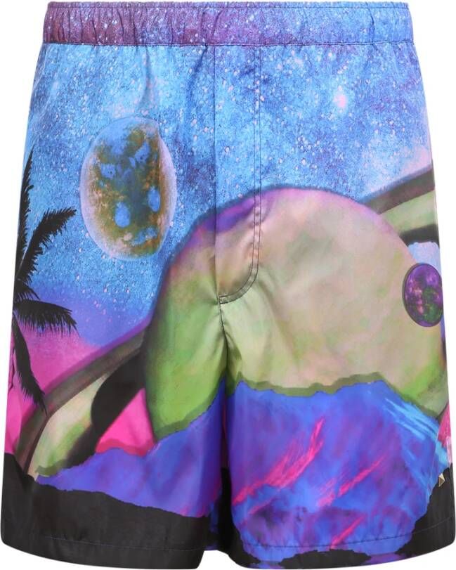 Valentino Strandkleding Blauw Heren