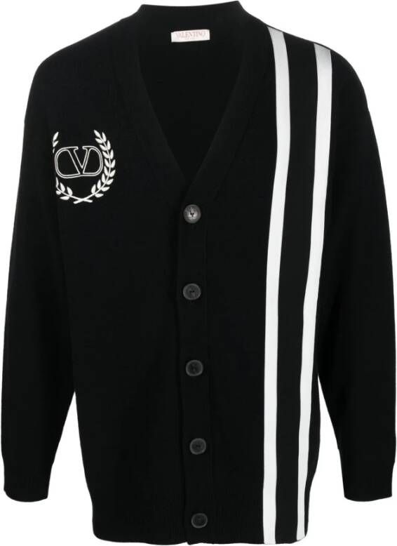 Valentino Sweaters Zwart Black Heren