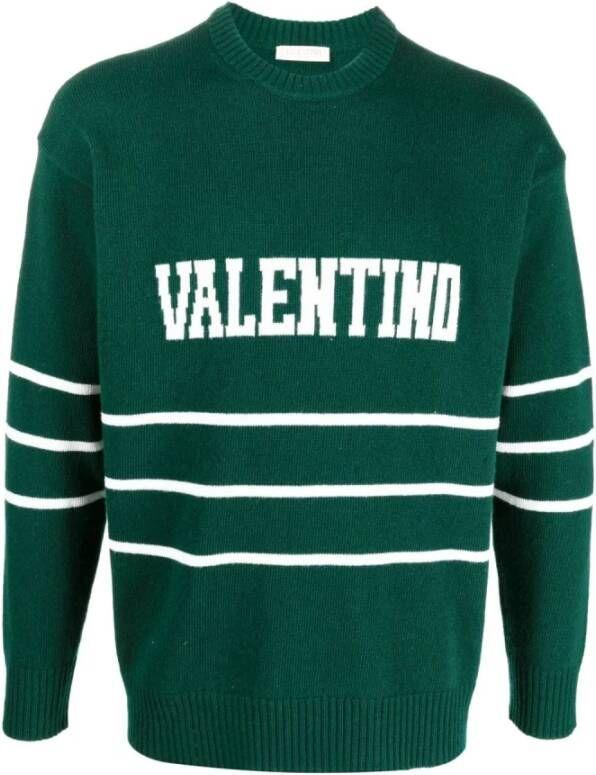 Valentino Sweaters Green Groen Heren