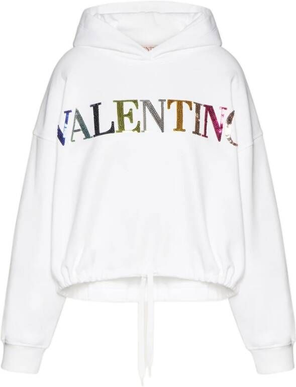 Valentino Sweaters White Wit Dames