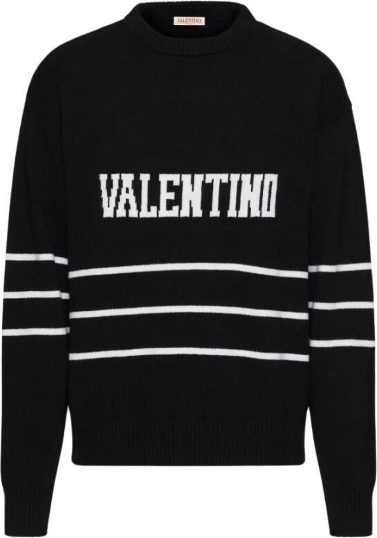 Valentino Sweaters Zwart Heren