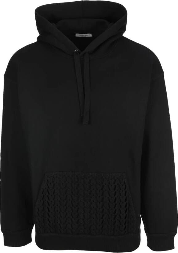Valentino Sweatshirt wv3mf15p7nc Zwart Heren
