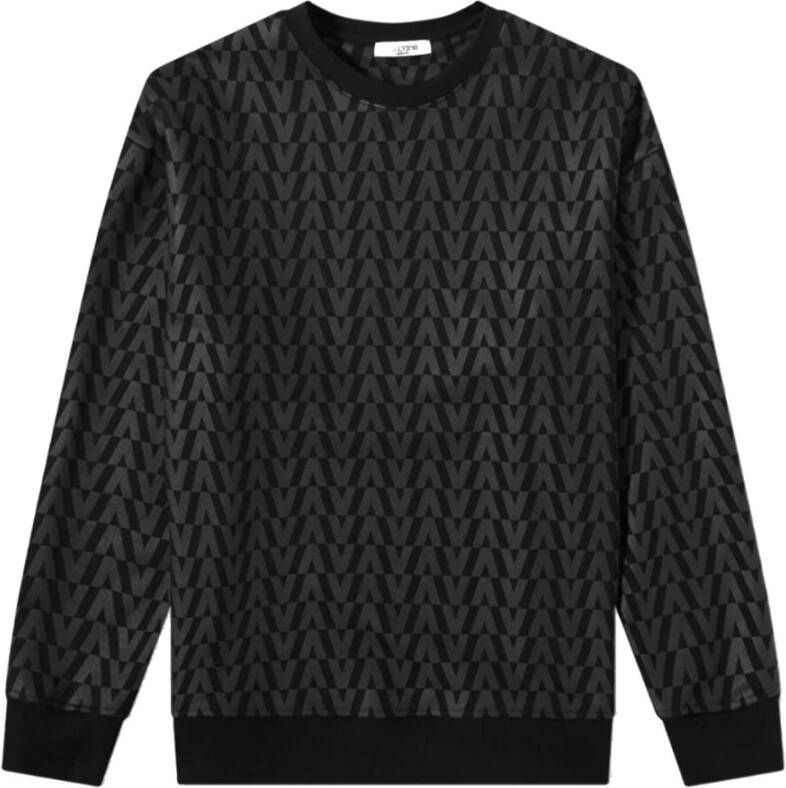 Valentino Sweatshirt Zwart Heren