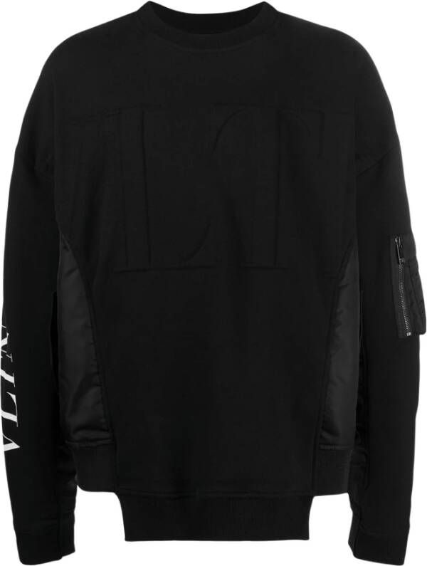 Valentino Sweatshirt Zwart Heren