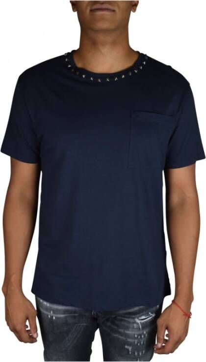 Valentino T-shirts Blauw Heren