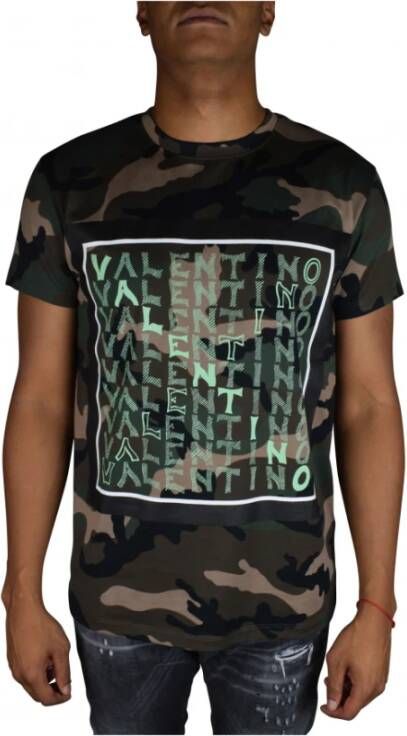 Valentino T-shirts Groen Heren